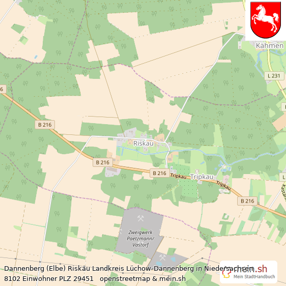 Dannenberg (Elbe) Riskau Landkreis Lüchow-Dannenberg Lageplan © Openstreetmap Contributors Dannenberg (Elbe) Riskau Lageplan